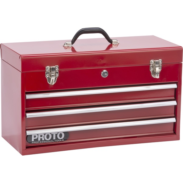 Proto 20-3/16" General Purpose Box With 3 Drawers J9993
